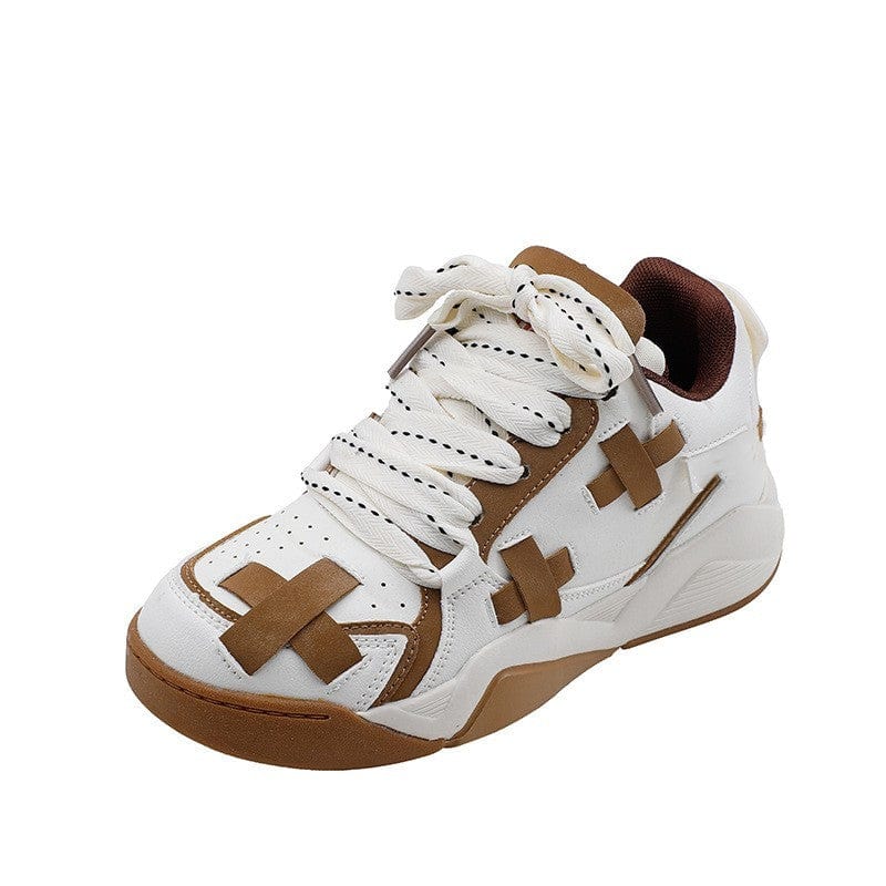 Women’s Wedge Heel Fashion Sneakers - ShalayeFashion