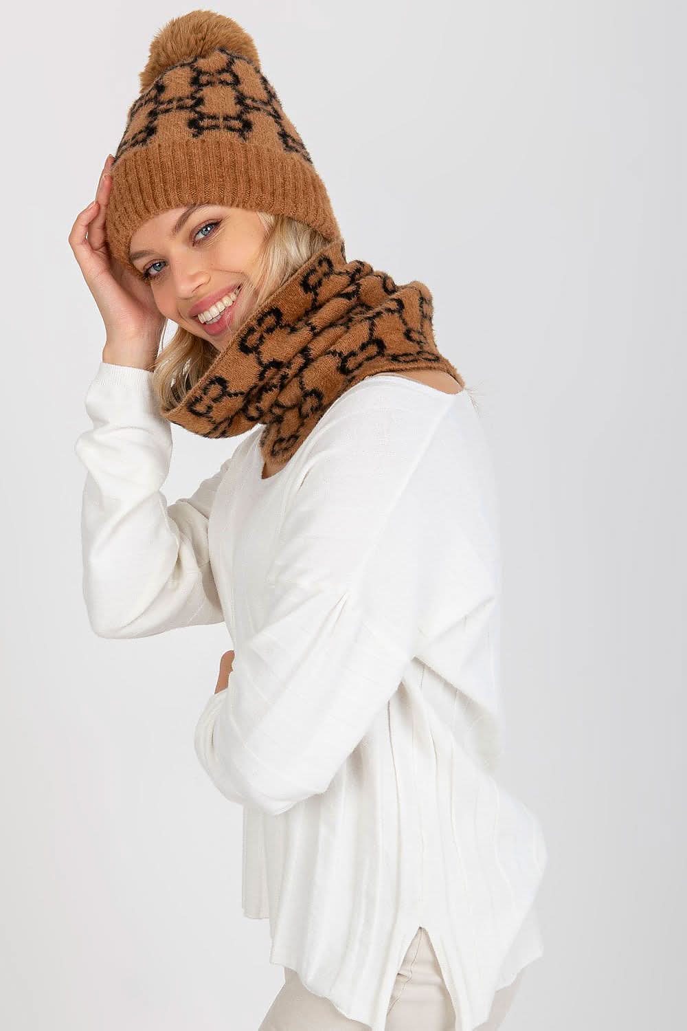 Women's Winter Cap Pom - Pom Thick - ShalayeFashion