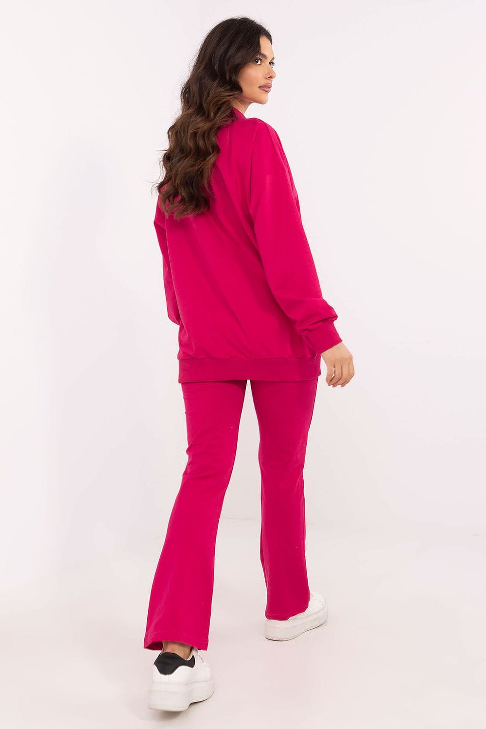 Women’s Wrap Neckline Casual Outfit Set - ShalayeFashion