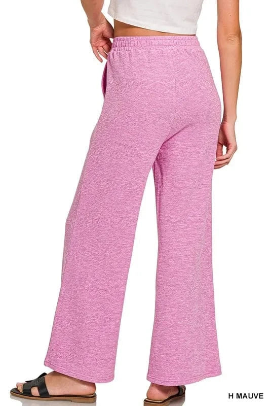 Zenana Cotton Slub Tank & Pants Set - ShalayeFashion