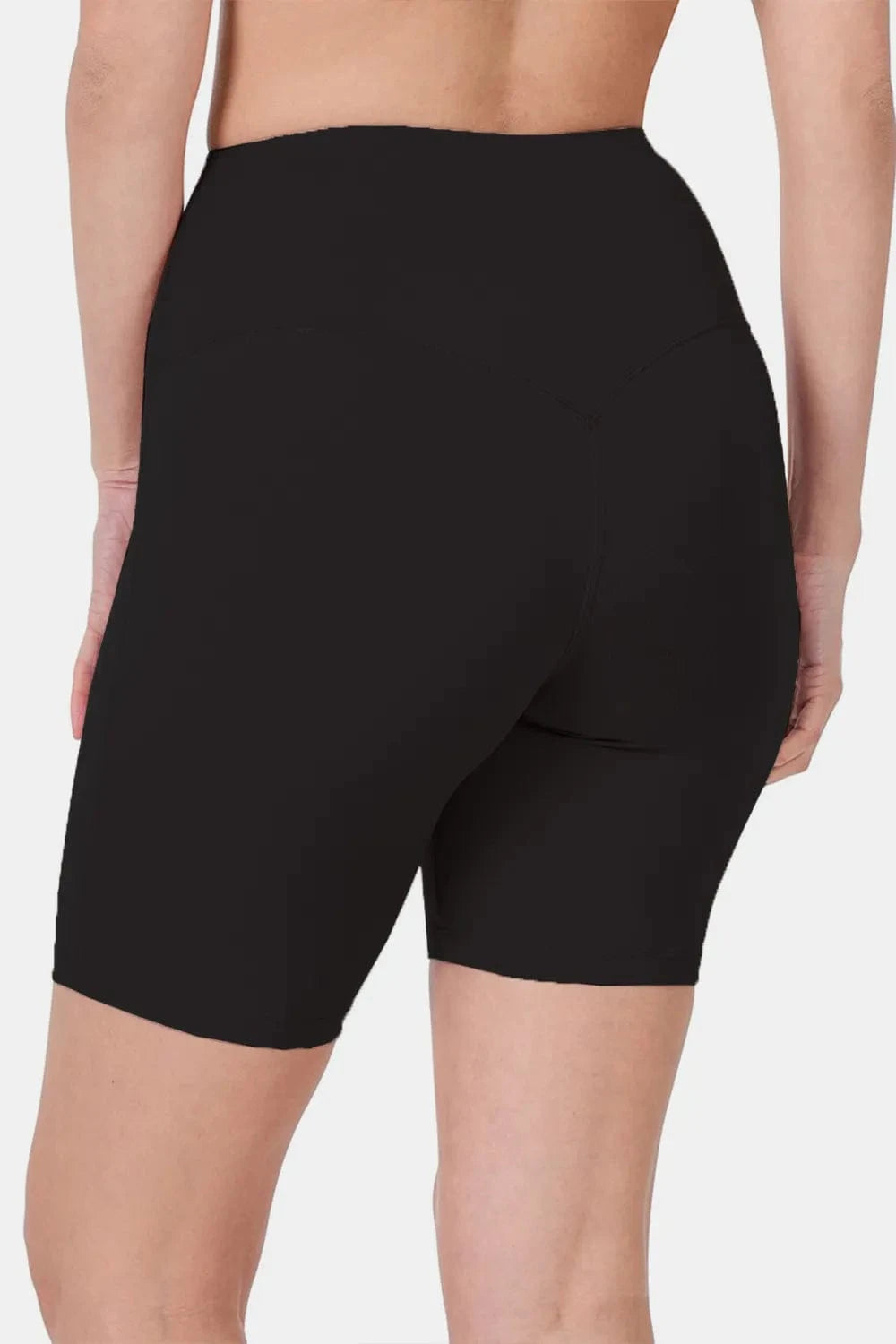 Zenana High Waist Active Shorts - ShalayeFashion