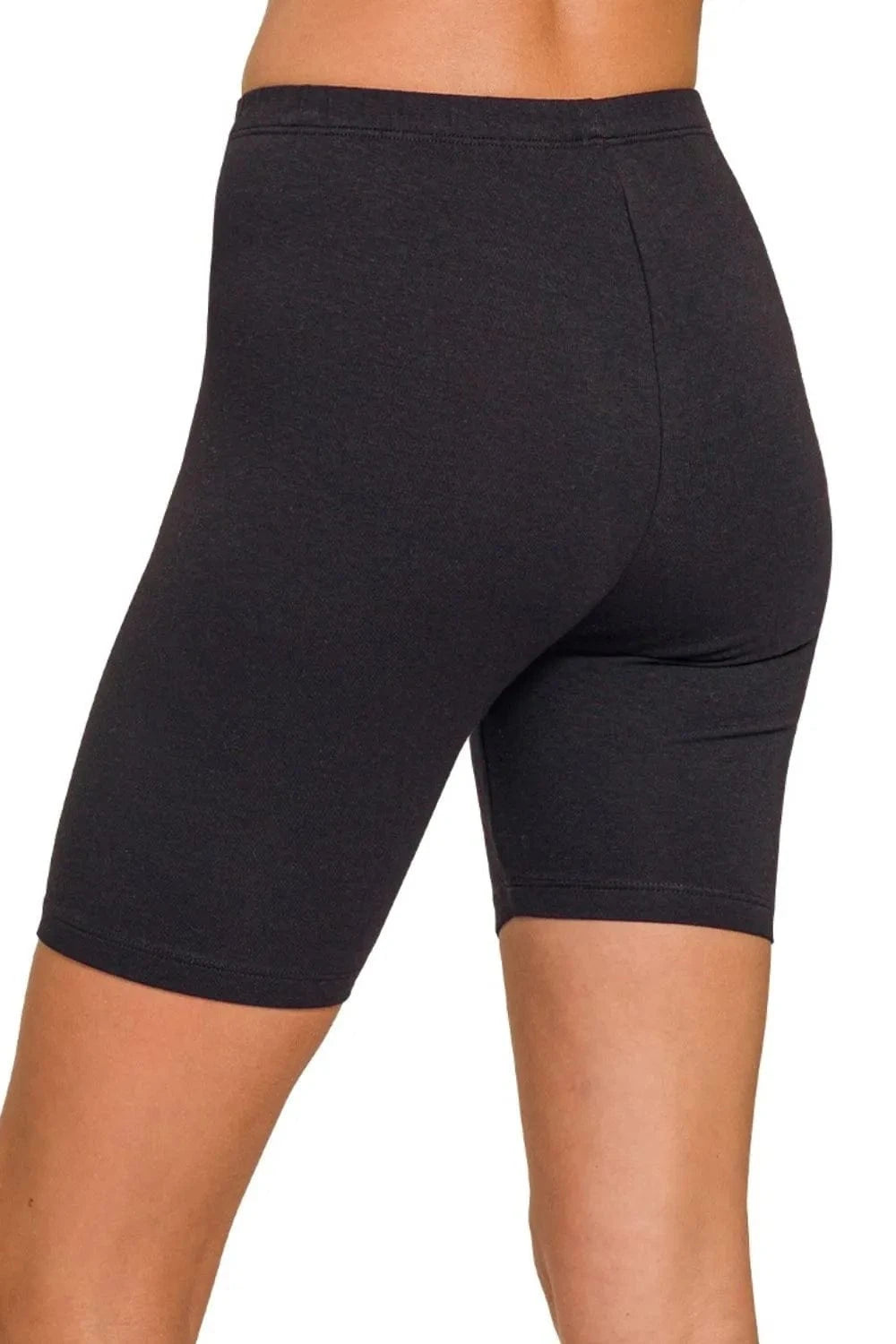 Zenana Premium Cotton Biker Shorts - ShalayeFashion