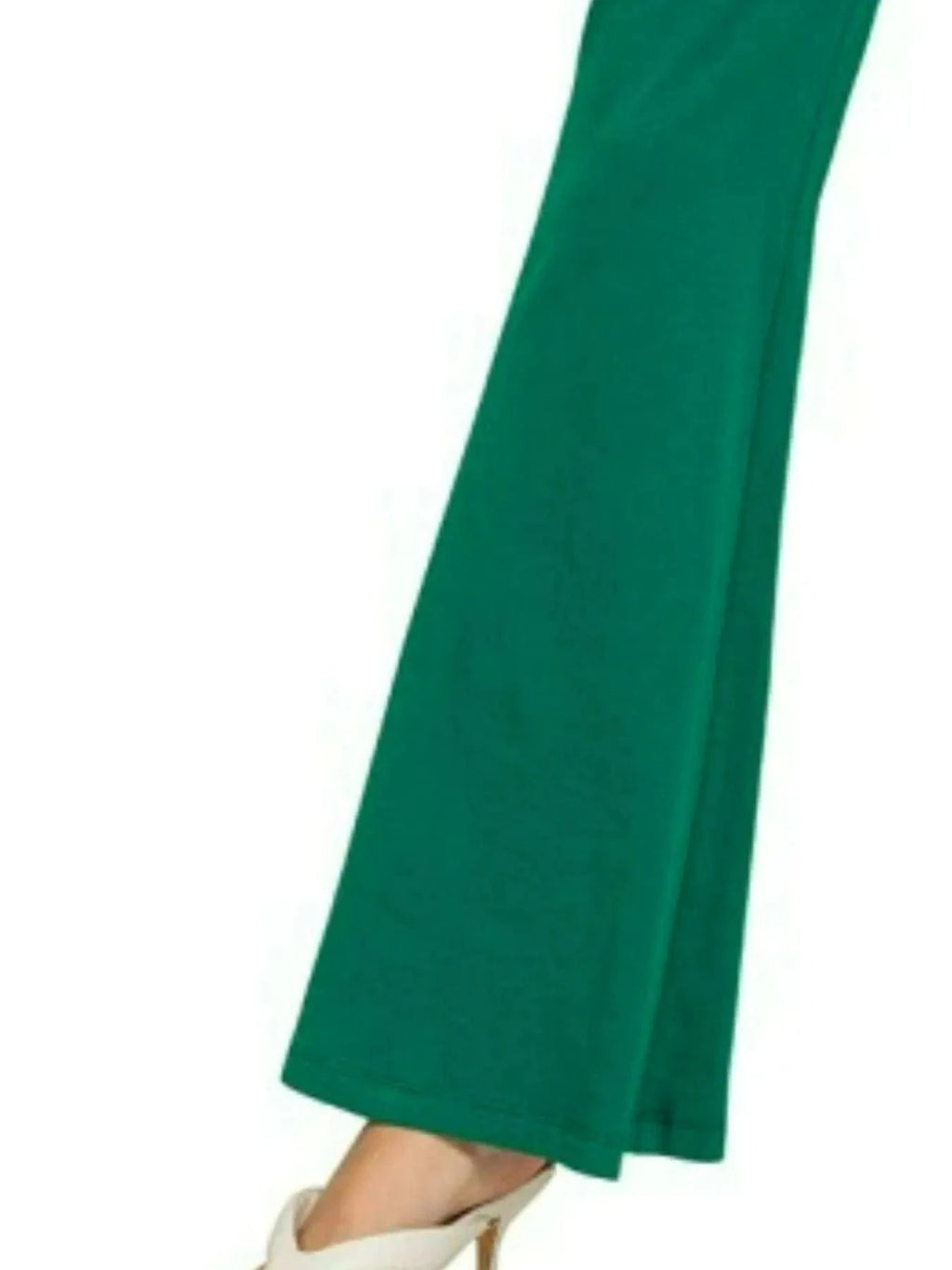 Zenana Wide Waistband Yoga Flare Pants - ShalayeFashion