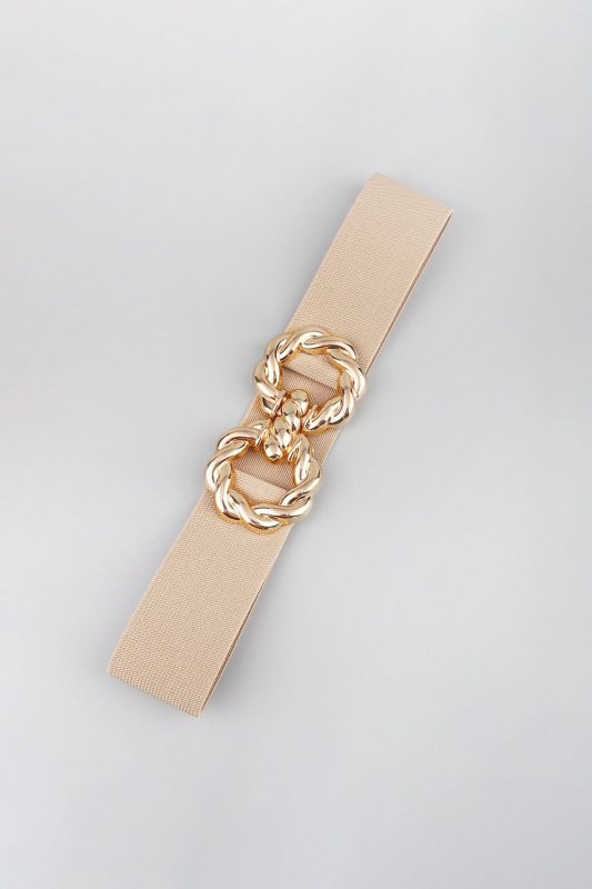 Zinc Alloy Buckle Elastic Belt - ShalayeFashion