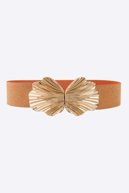 Zinc Alloy Buckle Elastic Belt - ShalayeFashion