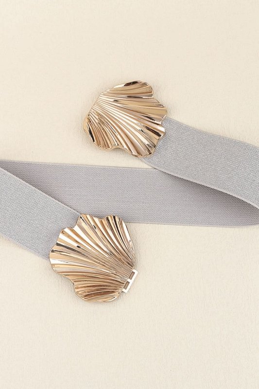 Zinc Alloy Buckle Elastic Belt - ShalayeFashion