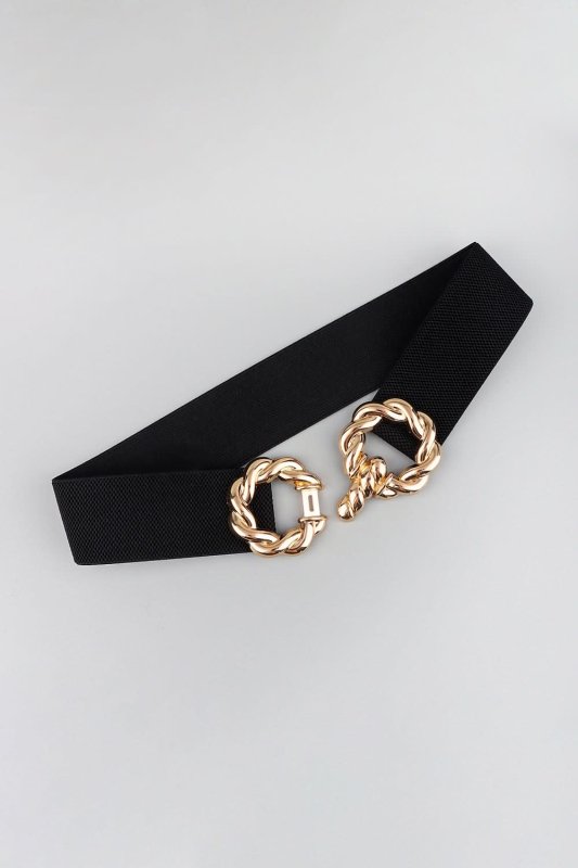 Zinc Alloy Buckle Elastic Belt - ShalayeFashion