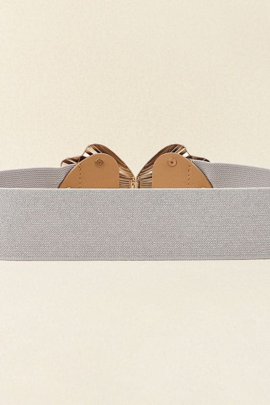Zinc Alloy Buckle Elastic Belt - ShalayeFashion