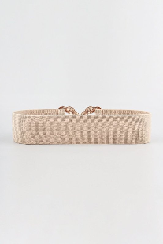 Zinc Alloy Buckle Elastic Belt - ShalayeFashion