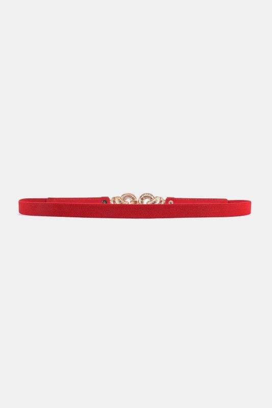 Zinc Alloy Buckle PU Leather Belt - ShalayeFashion