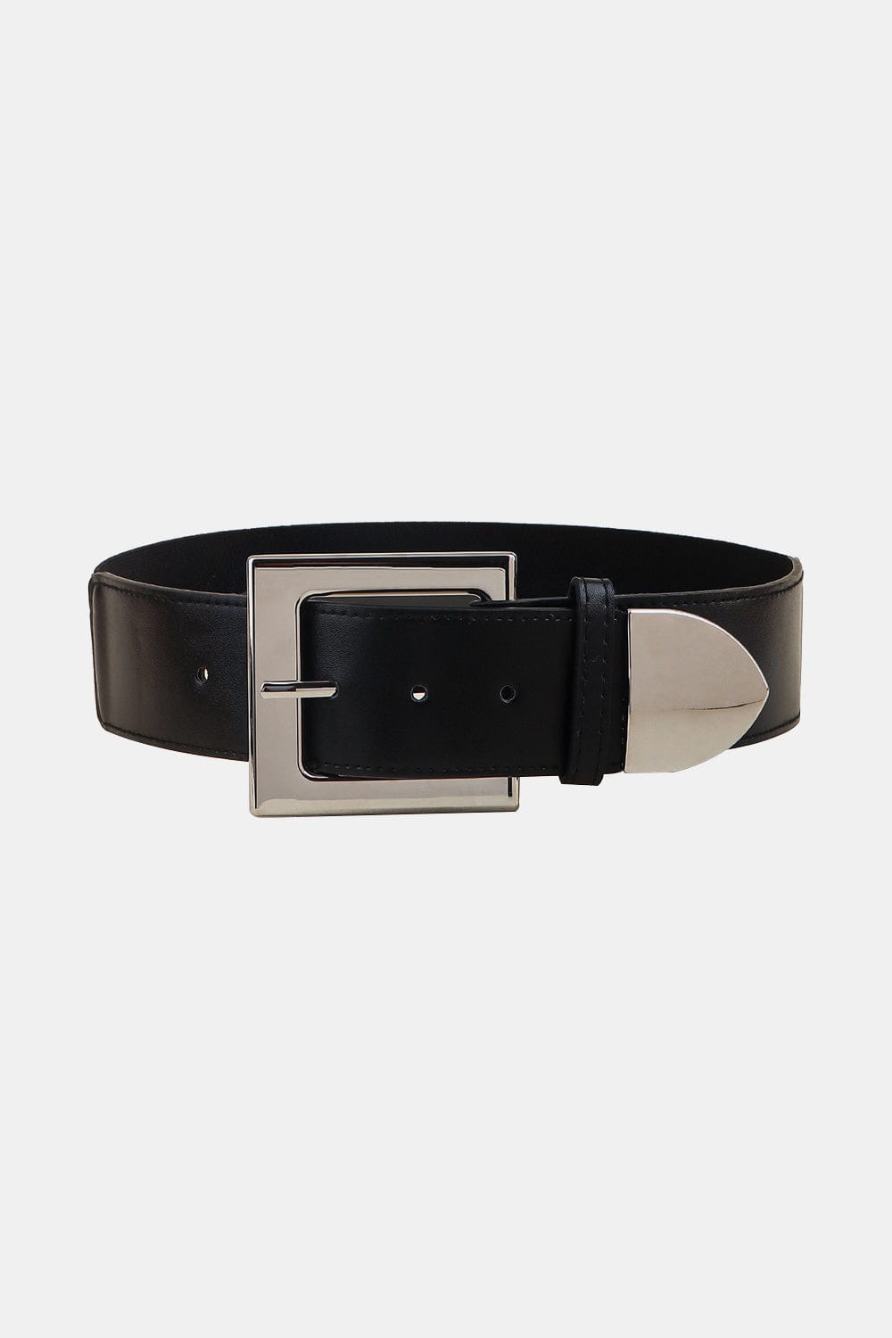 Zinc Alloy Buckle PU Leather Belt - ShalayeFashion