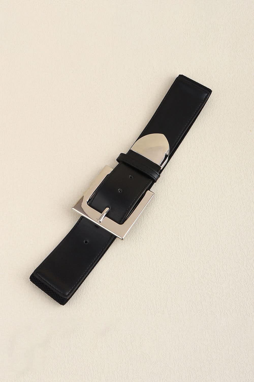Zinc Alloy Buckle PU Leather Belt - ShalayeFashion