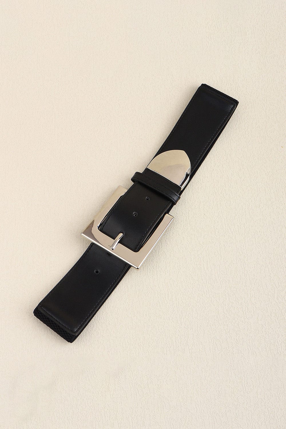 Zinc Alloy Buckle PU Leather Belt - ShalayeFashion