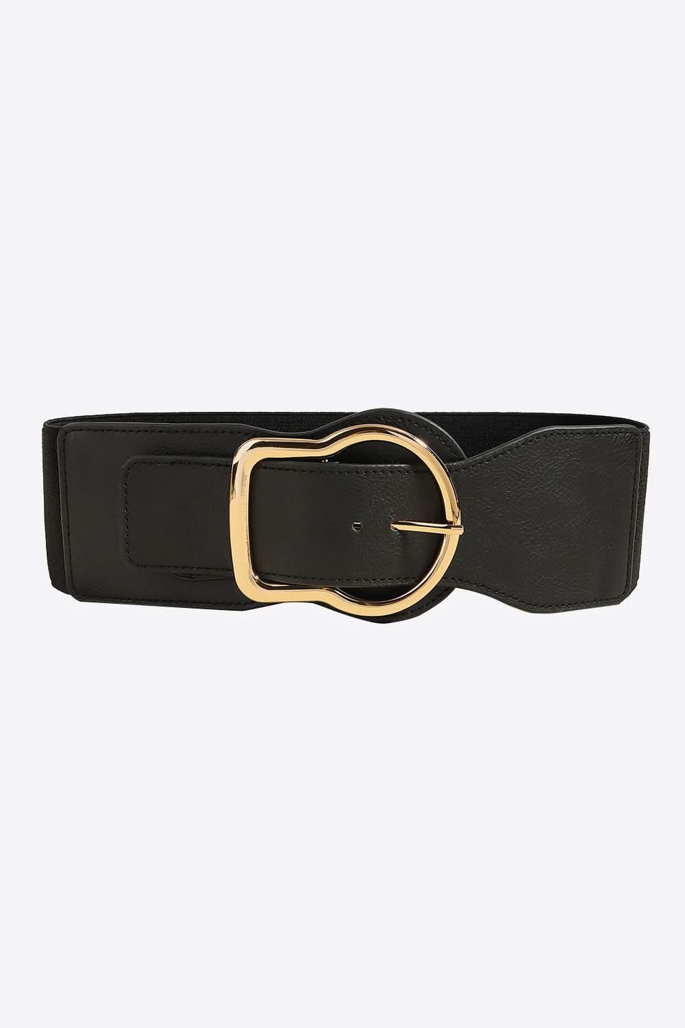 Zinc Alloy PU Leather Belt - ShalayeFashion