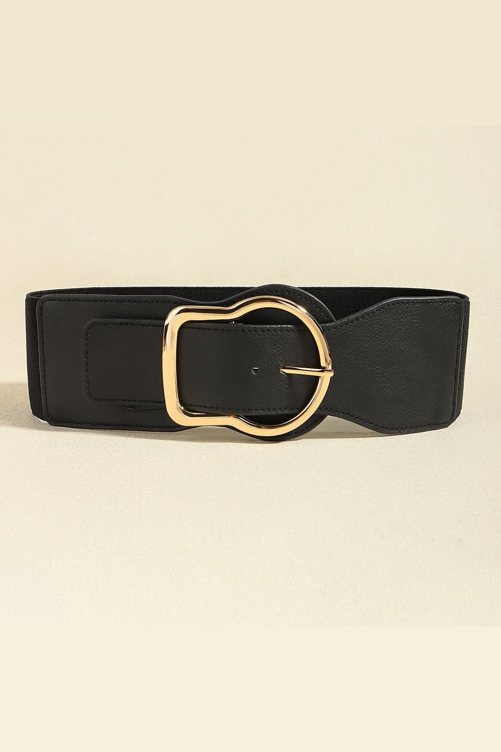 Zinc Alloy PU Leather Belt - ShalayeFashion